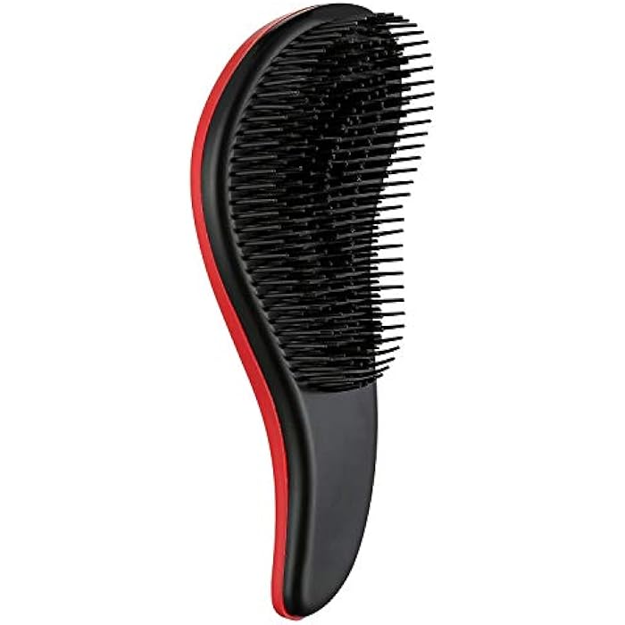 Foolzy Beauté Secrets Foolzy Detangling Hair Brush Comb For Adults and Kids, Wet & Dry Hair, Removes Knots and Tangles Pain Free - Image 1